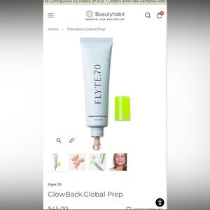 FLYTE.70 GlowBack.Global priemer